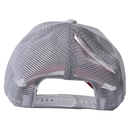 White-Red - Back - Liverpool FC Hitch 47 Mesh Branded Snapback Cap