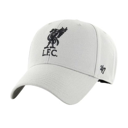 Grey - Front - Liverpool FC MVP 47 Branded Baseball Cap
