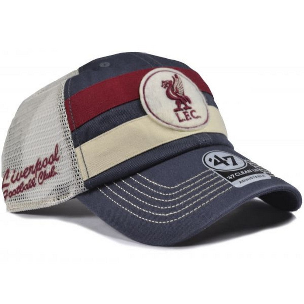 Navy - Back - Liverpool FC MVP Liverbird 47 Relaxed Fit Baseball Cap