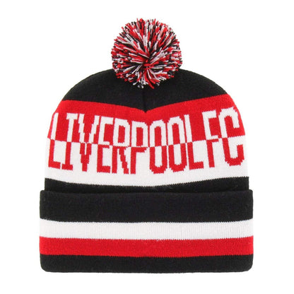 Red-White - Back - Liverpool FC 47 Pom Pom Beanie