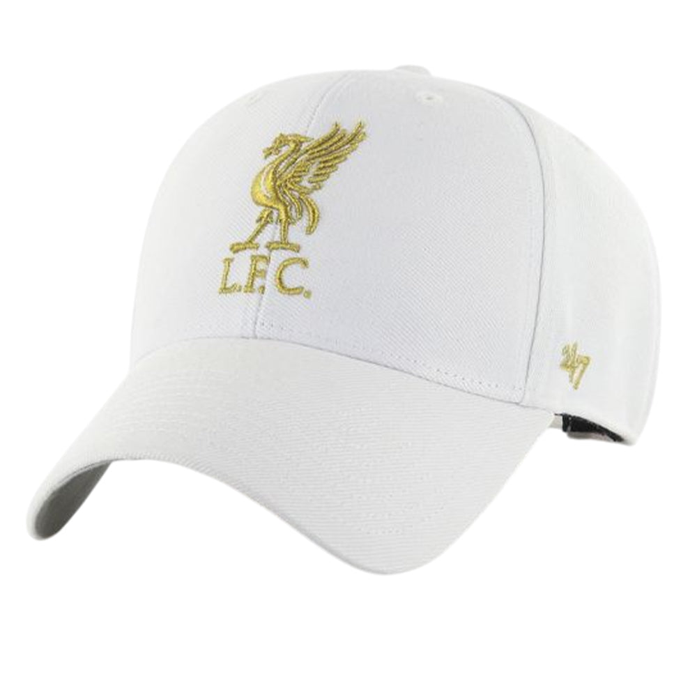 Gold-Metallic - Front - Liverpool FC Clean Up 47 Baseball Cap