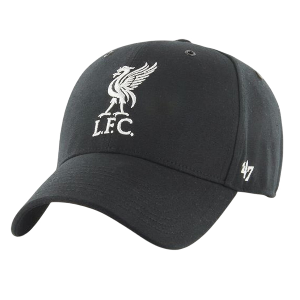 Black-White - Front - Liverpool FC MVP 47 Baseball Cap