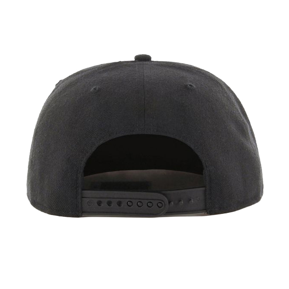 Black - Back - Liverpool FC Captain 47 Snapback Baseball Cap