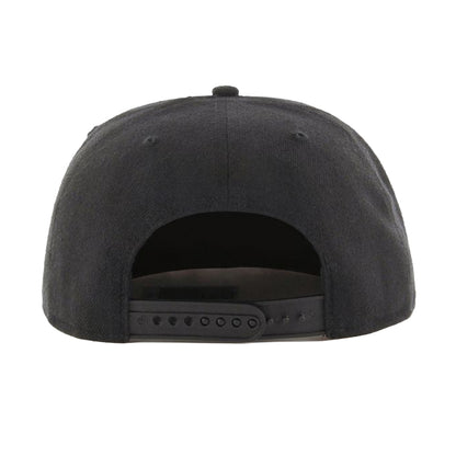 Black - Back - Liverpool FC Captain 47 Snapback Baseball Cap