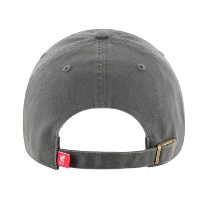Charcoal - Back - Liverpool FC Clean Up 47 Relaxed Fit Baseball Cap