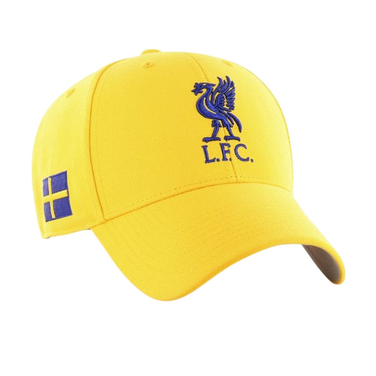 Yellow-Gold-Blue - Front - Liverpool FC MVP 47 Baseball Cap