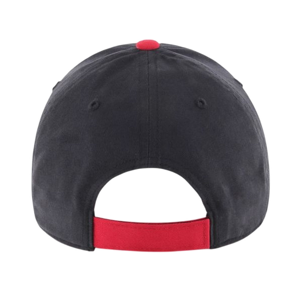 Black-Red - Back - Liverpool FC Baby MVP Newborn 47 Baseball Cap