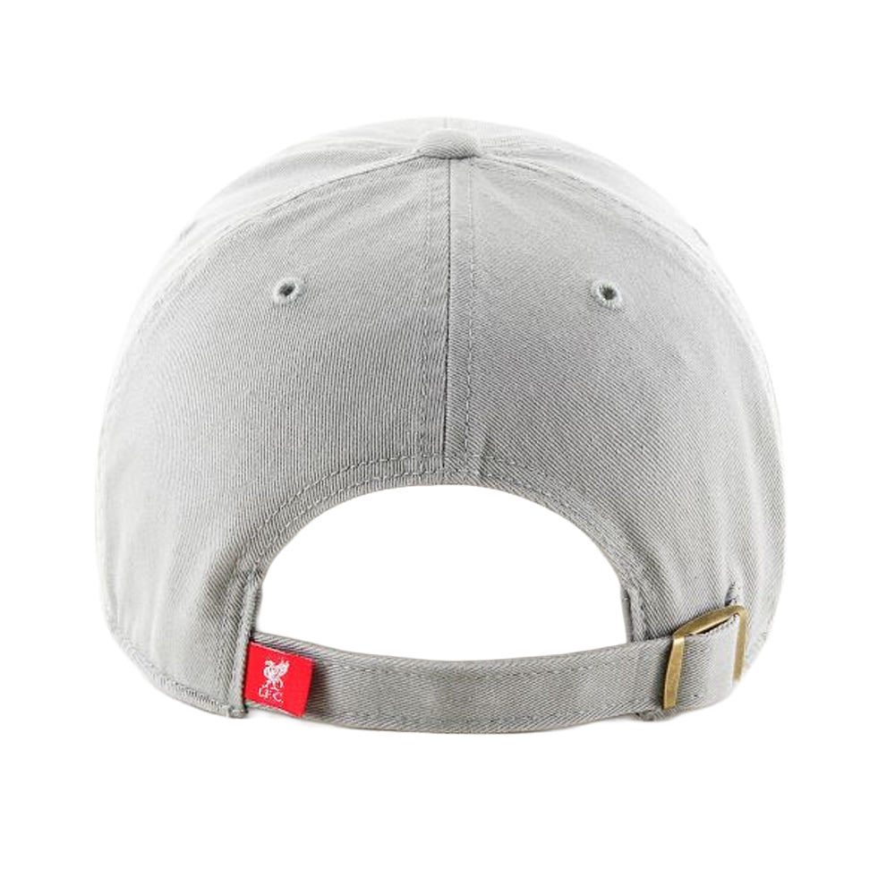 Grey - Back - Liverpool FC Clean Up 47 Baseball Cap
