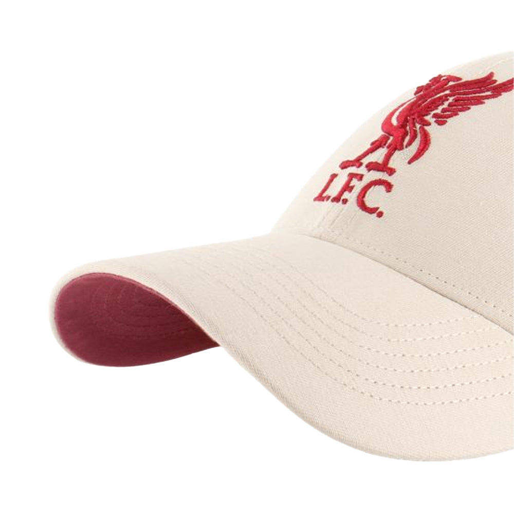 Beige-Red-Bone - Side - Liverpool FC Rockey Nook 47 Baseball Cap