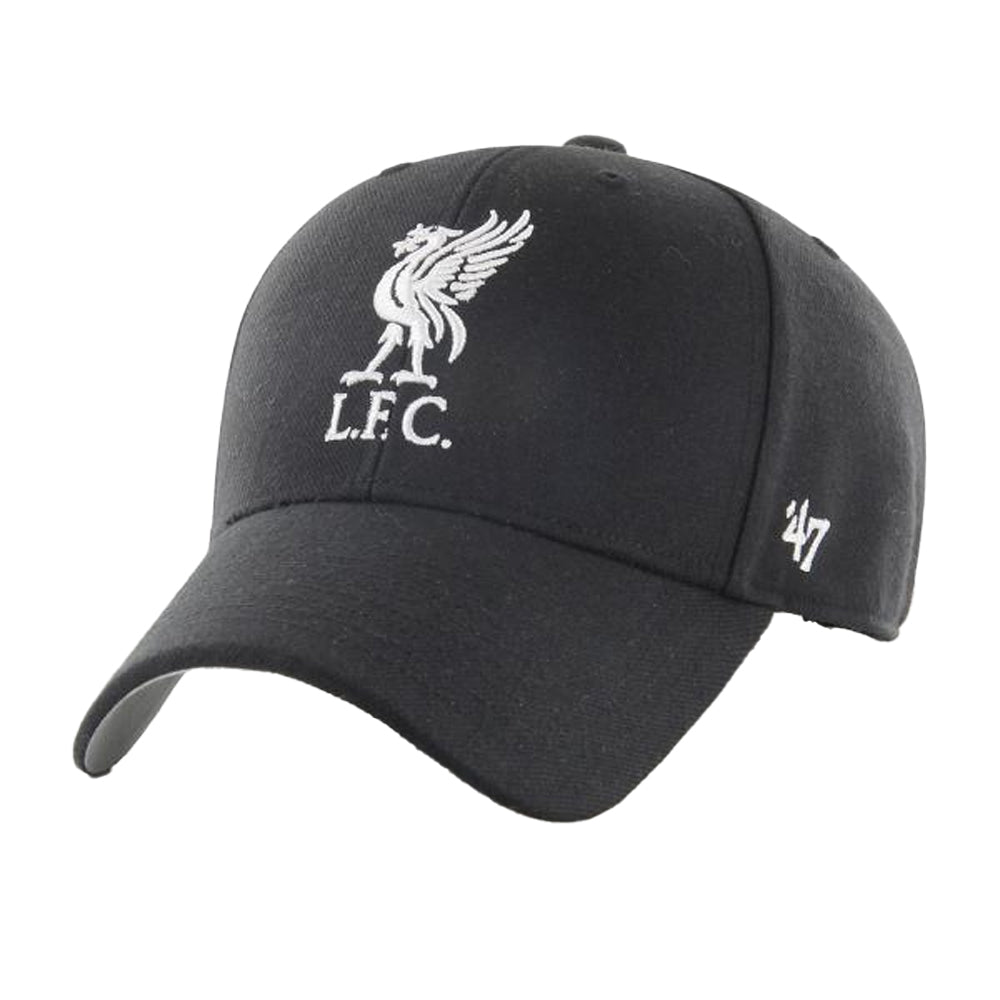 Black-White - Front - Liverpool FC MVP 47 Flag Of Germany Baseball Cap