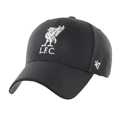 Black-White - Front - Liverpool FC MVP 47 Flag Of Germany Baseball Cap