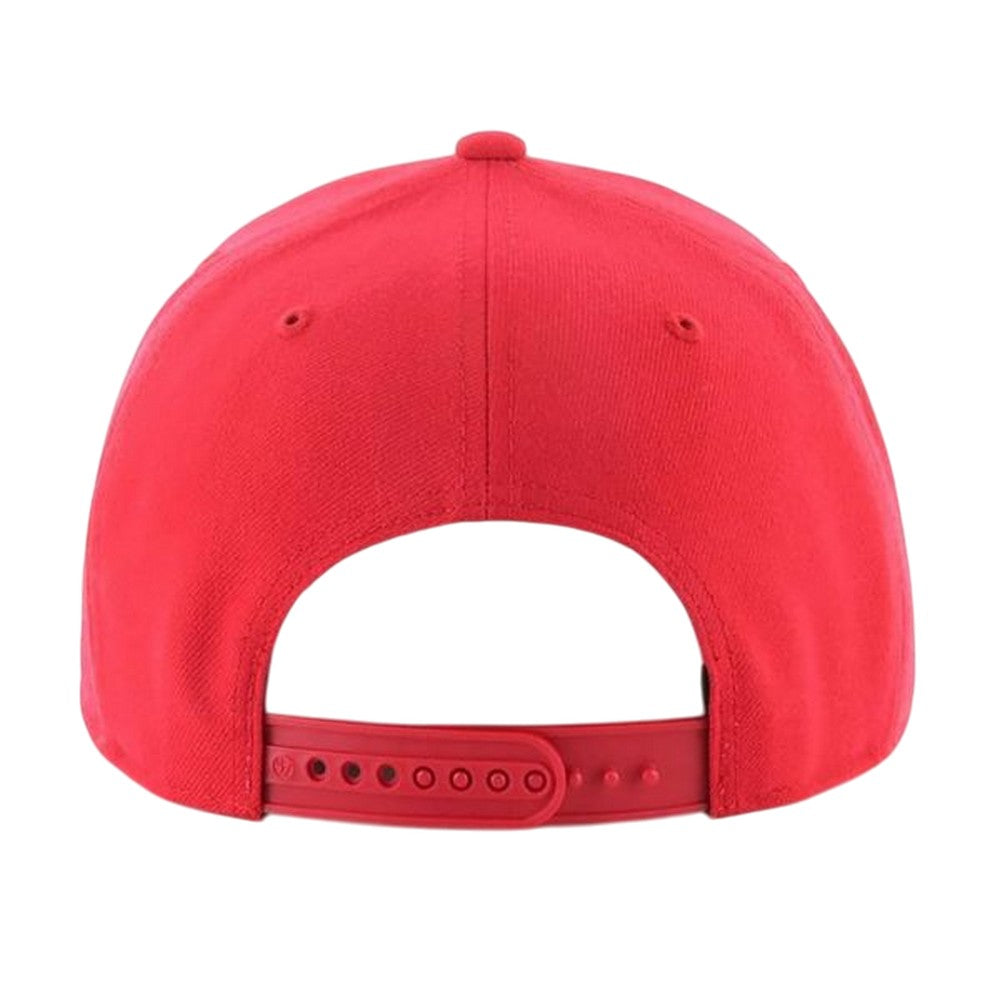 Red-Grey - Back - Liverpool FC Childrens-Kids MVP 47 Baseball Cap