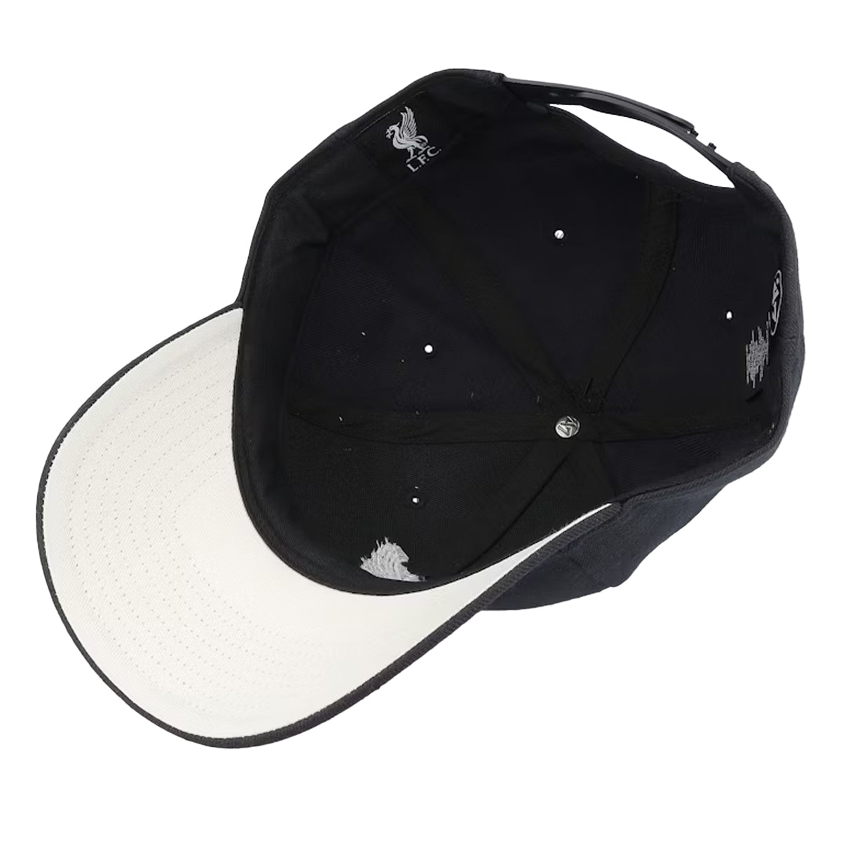 Black - Side - Liverpool FC MVP 47 Baseball Cap