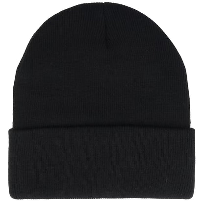 Black - Back - Liverpool FC 47 Knitted Turned Up Cuff Beanie