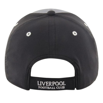 Black-Grey - Back - Liverpool FC MVP Radial 47 Baseball Cap