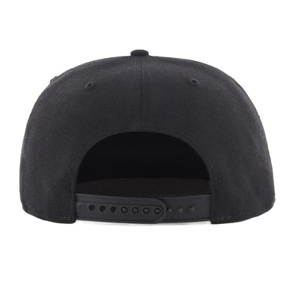 Black-Metallic - Back - Liverpool FC Captain 47 Snapback Baseball Cap