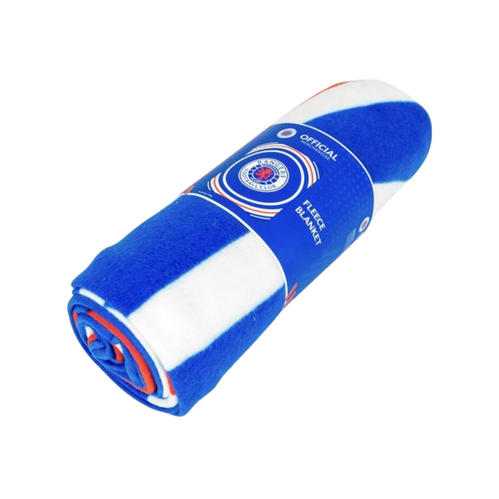 Blue-White-Red - Side - Rangers FC Pulse Pluse Fleece Blanket