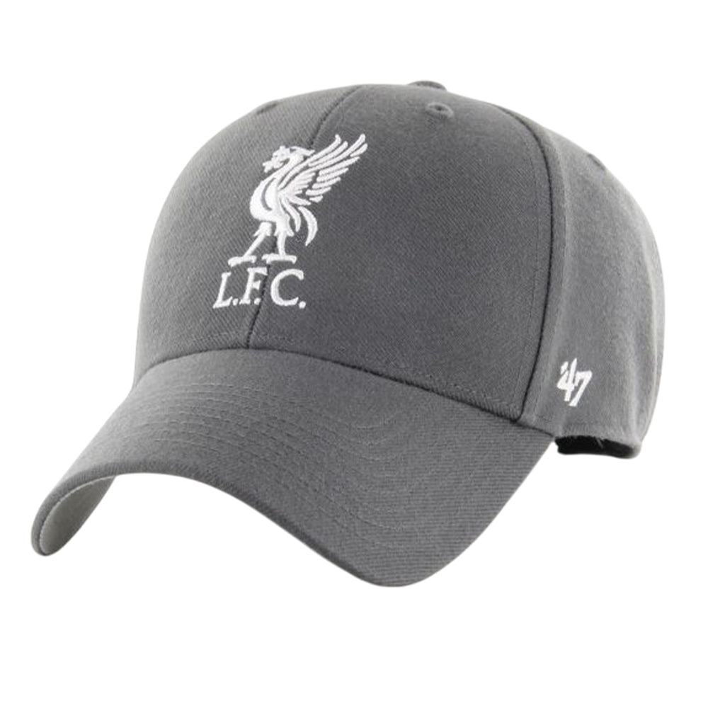 Grey-White - Front - Liverpool FC MVP 47 Baseball Cap