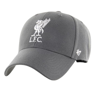 Grey-White - Front - Liverpool FC MVP 47 Baseball Cap