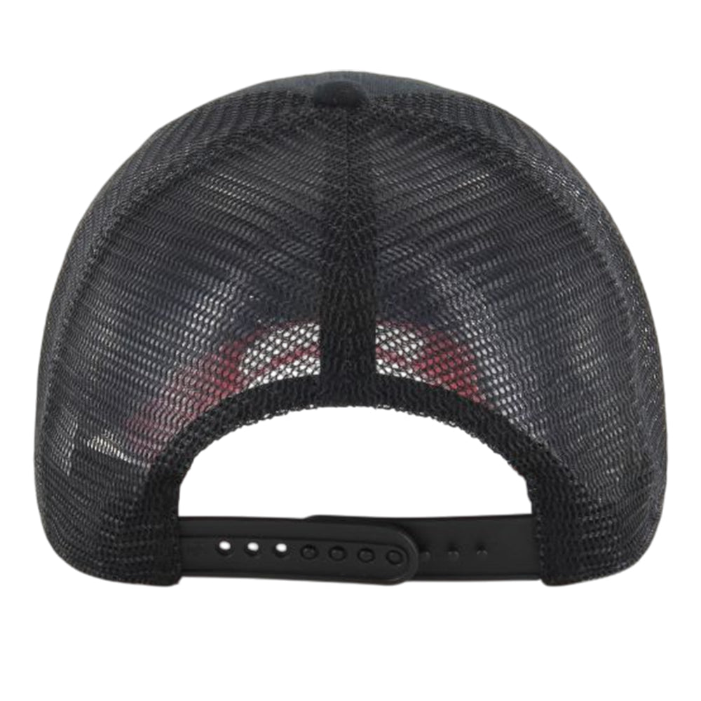 Black-Red - Back - Liverpool FC Branson 47 Mesh Snapback Baseball Cap