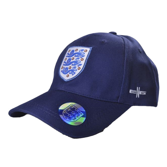 Navy - Front - England FA Crest Baseball Cap
