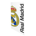 White - Back - Real Madrid CF Half Crest Beach Towel