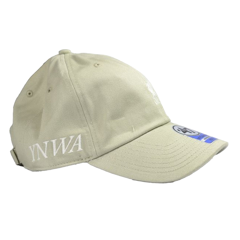 Grey - Side - Liverpool FC Childrens-Kids Clean Up 47 Baseball Cap