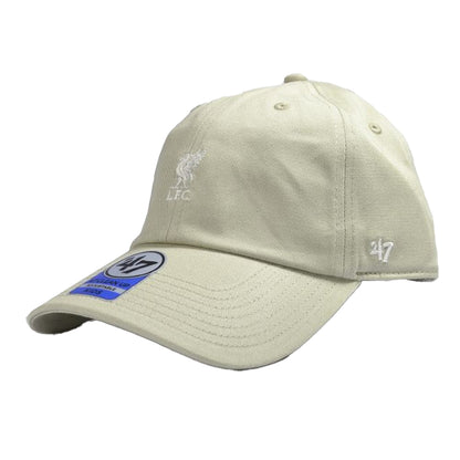 Grey - Front - Liverpool FC Childrens-Kids Clean Up 47 Baseball Cap