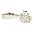 Silver - Back - Newcastle United FC Silver Plated Crest Tie Slide