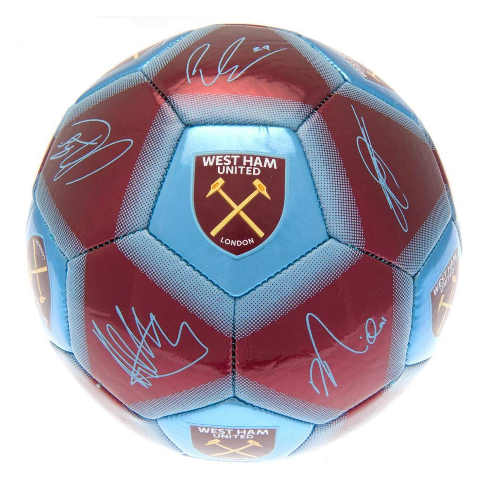 Burgundy - Side - West Ham United FC Flight Football