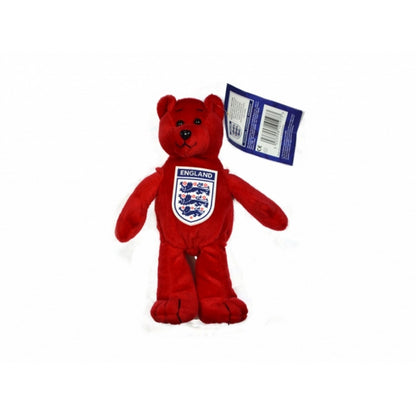 Red - Front - England Official Football Mini Bear