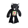 Black-White - Back - Wales Official Football Mini Bear