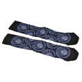 Black-Blue - Front - Manchester City FC Unisex Adult All-Over Print Socks
