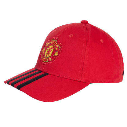 Red - Front - Adidas Theatre of Dreams Manchester United FC Baseball Cap