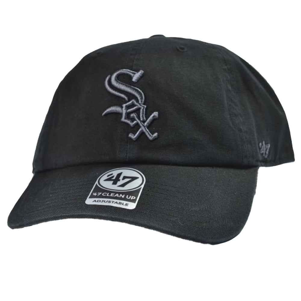 Black - Front - 47 MLB Chicago White Sox Baseball Cap