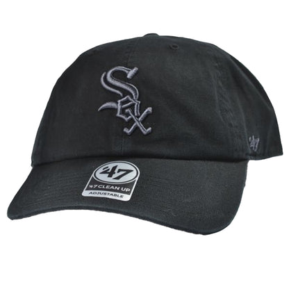 Black - Front - 47 MLB Chicago White Sox Baseball Cap