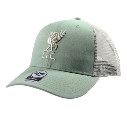 Eucalyptus - Front - 47 Ball Park Liverpool FC Mesh Snapback Trucker Cap