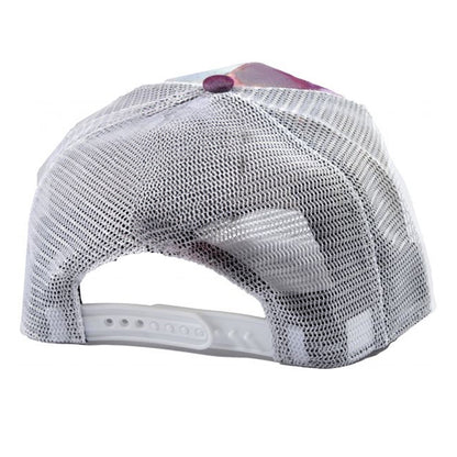 Purple-Pink-White - Back - 47 Unisex Adult MVP Liverpool FC Tie Dye Snapback Trucker Cap