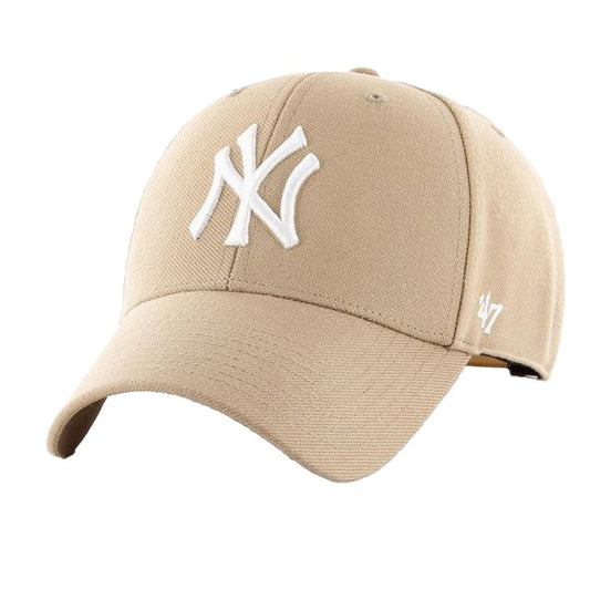 Khaki - Front - 47 New York Yankees Baseball Cap