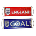 Red-Blue - Front - England Official Fanbana Football Banner