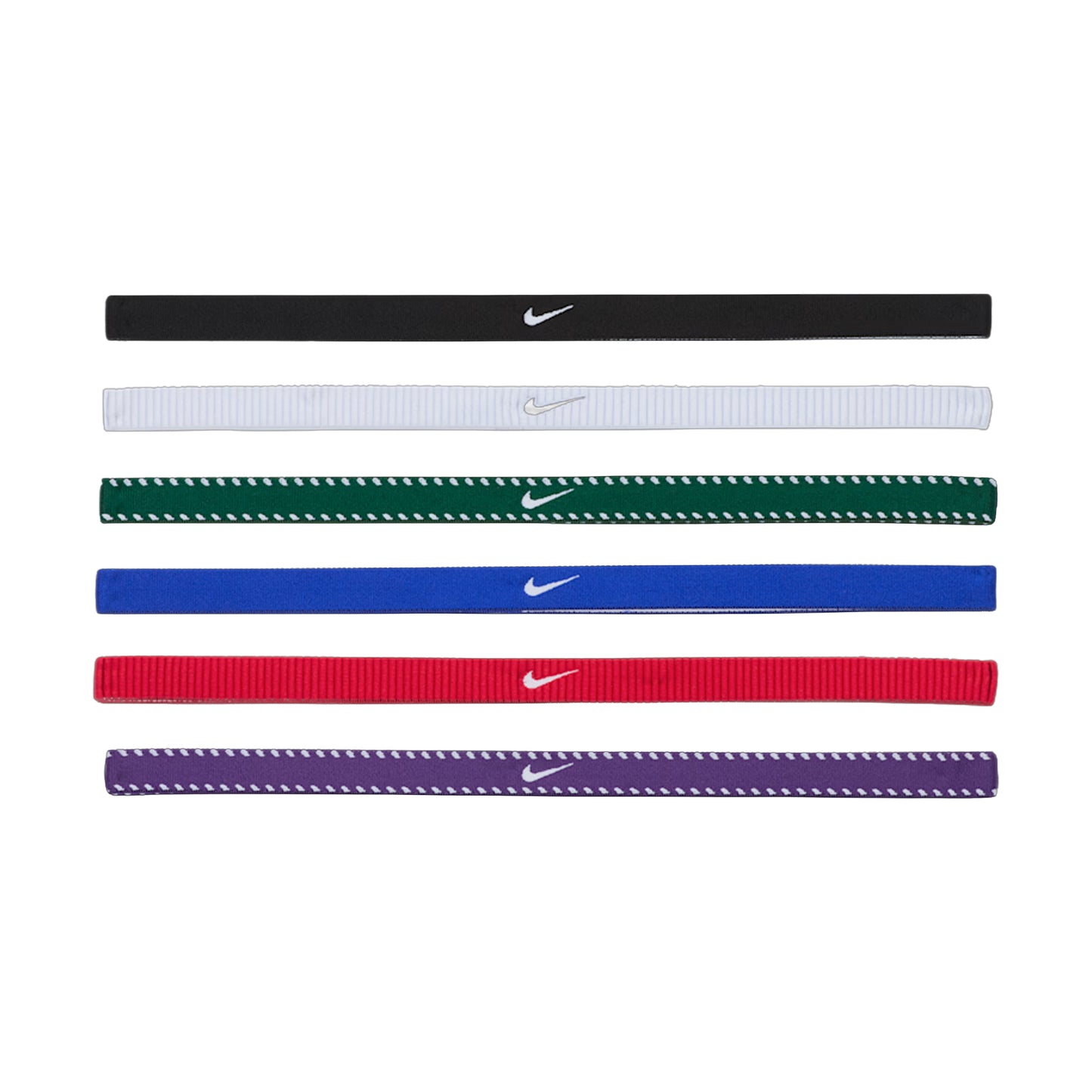 Game Royal-University Red-White - Back - Nike Flex Classic Headband (Pack of 6)
