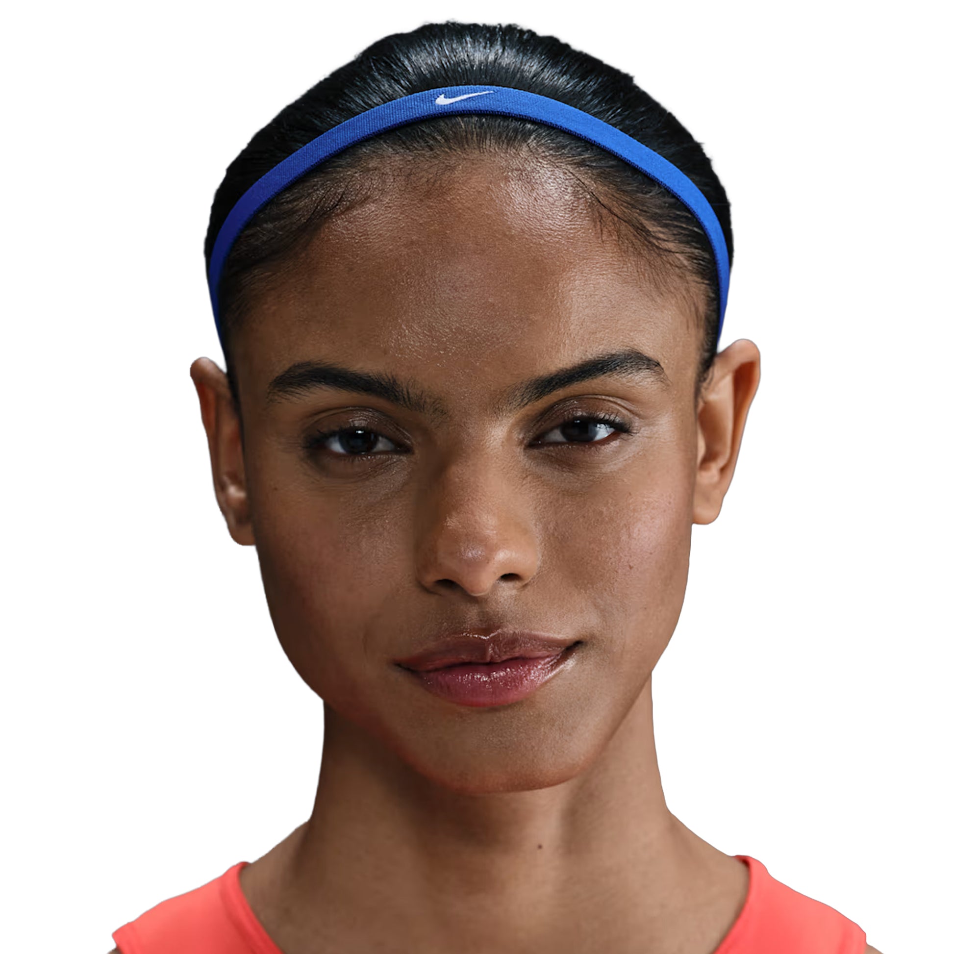 Game Royal-University Red-White - Side - Nike Flex Classic Headband (Pack of 6)