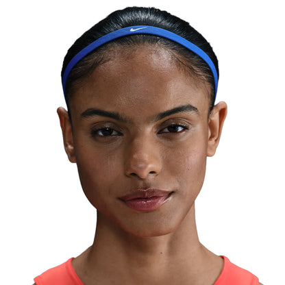 Game Royal-University Red-White - Side - Nike Flex Classic Headband (Pack of 6)