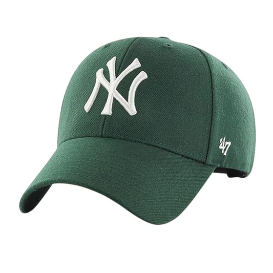 Dark Green - Front - 47 MLB MVP New York Yankees Snapback Baseball Cap