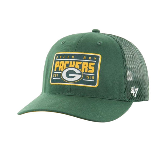 Dark Green - Front - Green Bay Packers Trucker Cap
