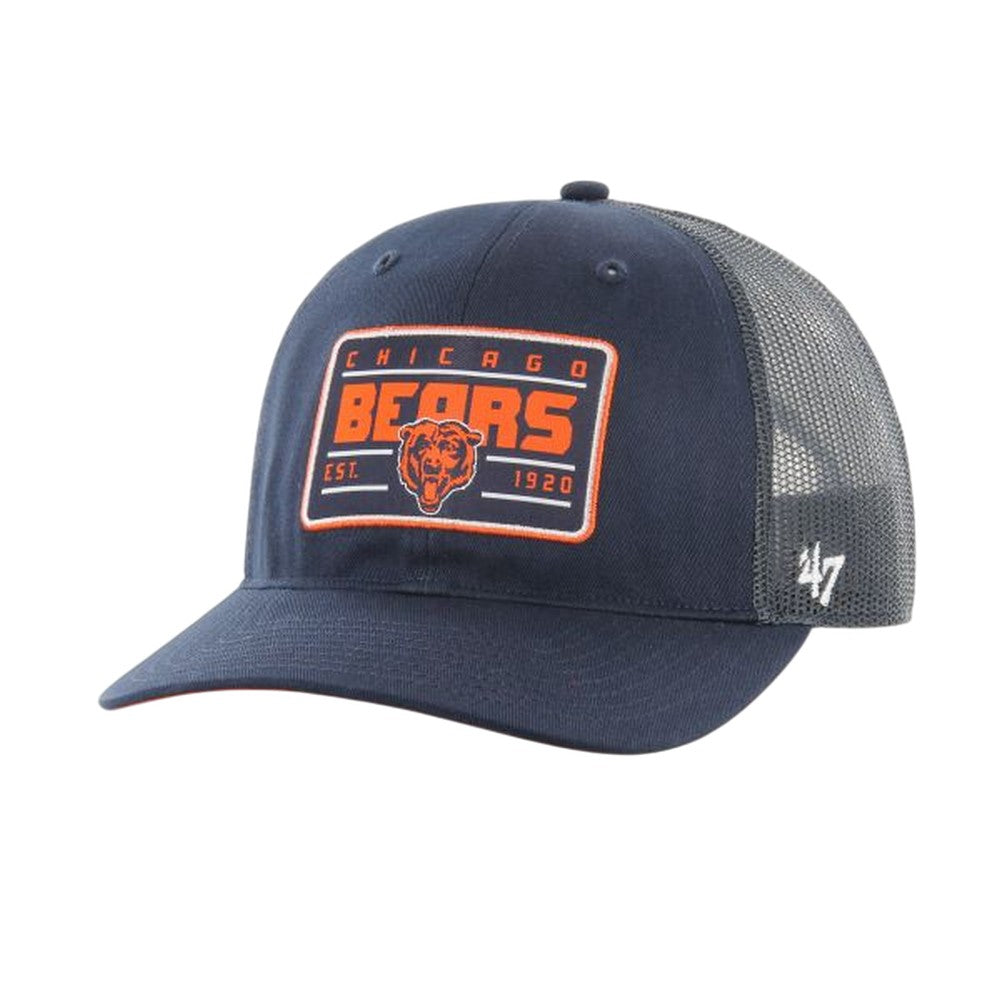 Navy - Front - Chicago Bears Trucker Cap