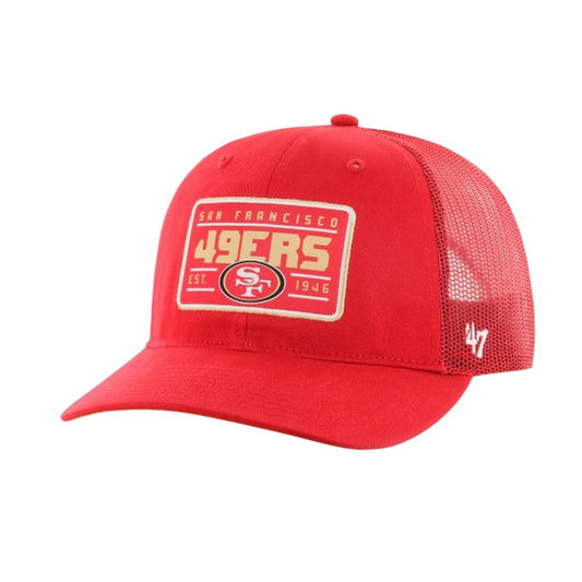 Red - Front - San Francisco 49ers Trucker Cap