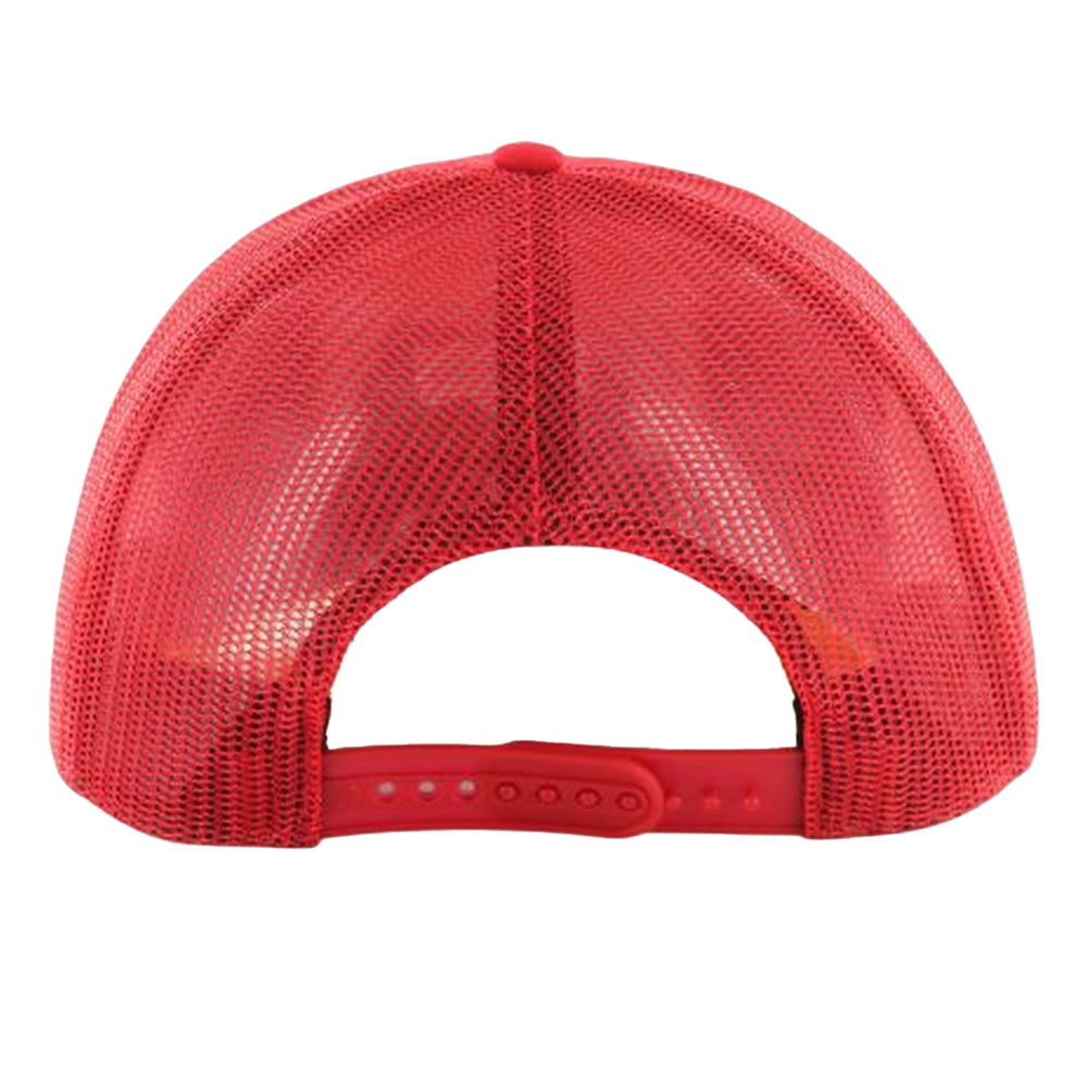 Red - Back - Kansas City Chiefs Hardline 47 Trucker Cap