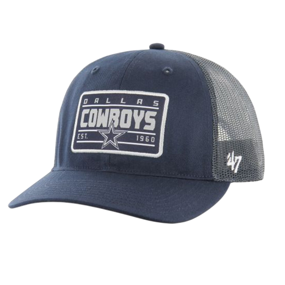 Navy - Front - Dallas Cowboys 47 Trucker Cap