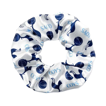 Blue - Front - Tottenham Hotspur FC Coys Scrunchie
